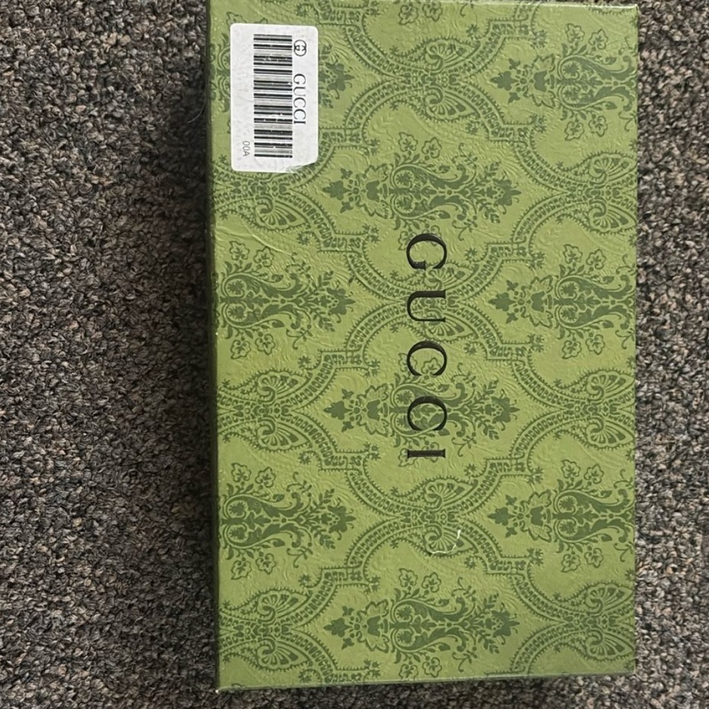 Gucci Olive Green Patterned Box
